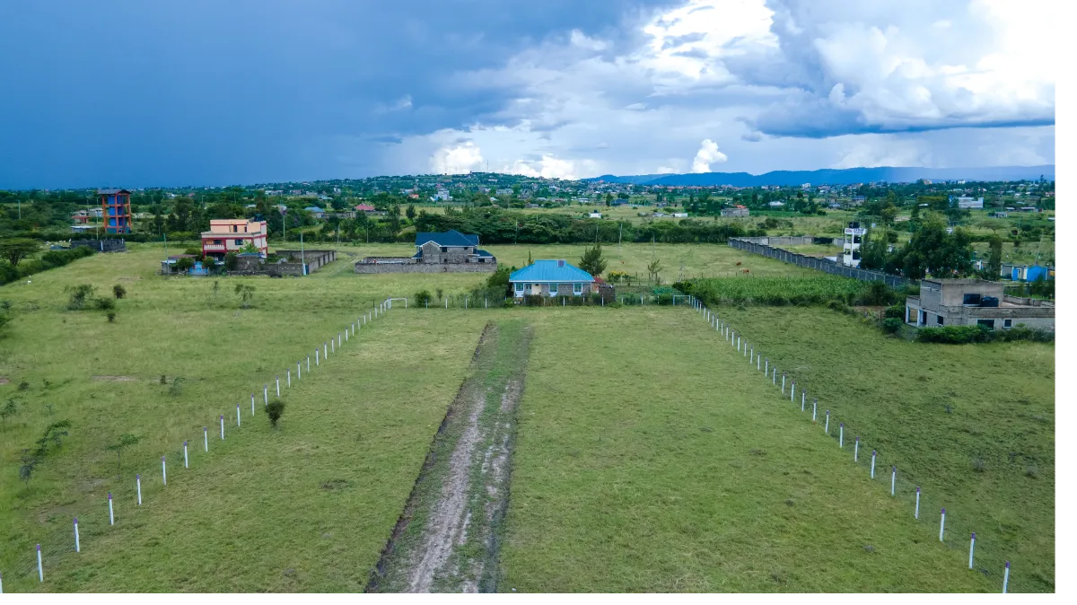 Land for sale — Sunset Ridge Joska Phase 1, Located just 3km from Kagundo Road near Attomart Supermarket.